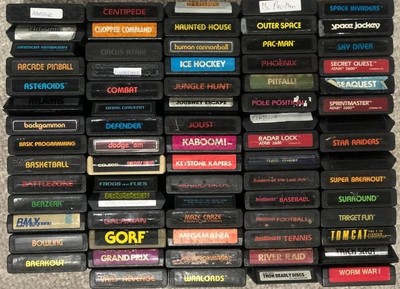 Atari 2600 Games, only 1.50 shipping for each additional cartridge! GREAT TITLES