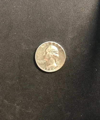 1963-P  Washington Quarter AU  "Free Shipping"