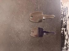 FIREKING 802 KEY SET OF 2 KEYS SURESEAL CHEST SS104-A SAFE BOX FREE SHIPPING