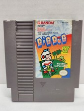 Dig Dug 2 NES Nintendo Entertainment System TESTED WORKS