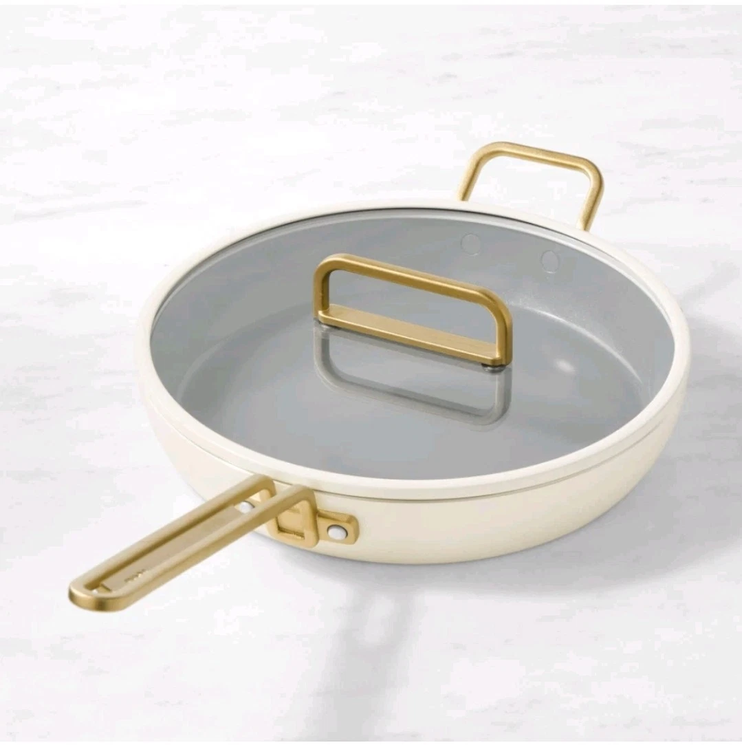 GreenPan™ Stanley Tucci™ Ceramic Nonstick Fry Pan with Lid, 13"