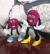 California Raisins Plush Collectible Figure 1988 Bendable Posable Vintage
