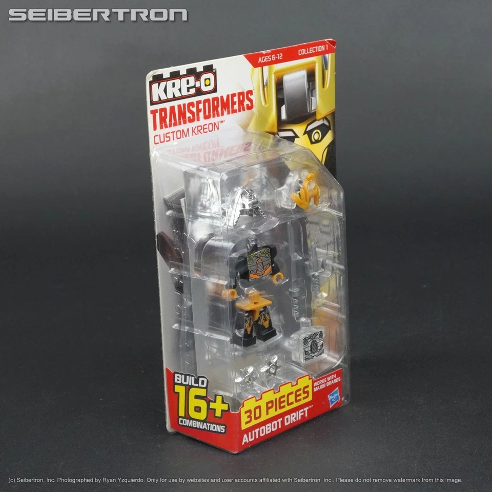 Transformers Kre-o Custom Kreon DRIFT 30 Pcs Collection #1 AOE 2014 New - Image 3 of 4