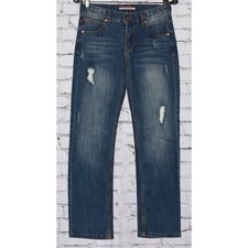 TOMMY HILFIGER Revolution Straight Stretch Adjustable Waist Girl's Jeans Size 12
