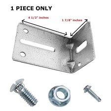 Garage Doors JB-10 Track Jamb Bracket 10, 1 7/8" x 4 1/2" Vertical Track