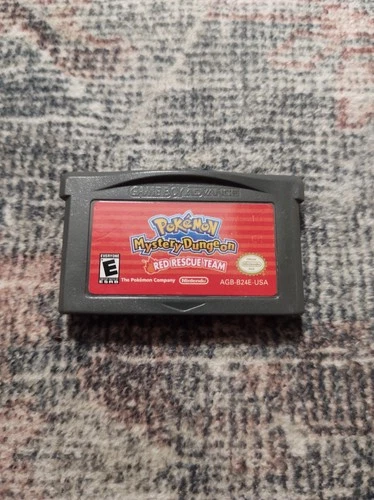 Pokemon Mystery Dungeon Red Rescue Team Nintendo Game Boy Advance GBA Clean Test