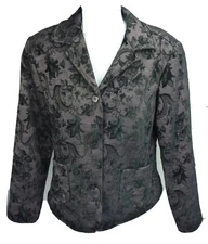 S/P FDJ French Dressing Brocade Tapestry Blazer Jacket Lined