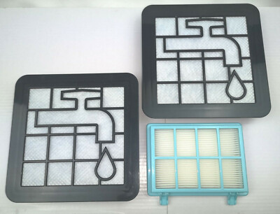 Filter Set XL ersetzt FC8010/02 für Philips Power Pro Compact (City) / Aktive 