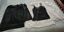 Five Pieces of Lingerie Four Half Slips and Camisole Two Vassarette One Sears