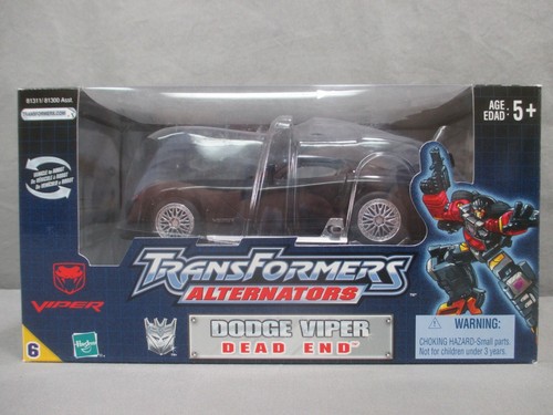 Alternadores Transformers Dead End Completo 1:24 Dodge Viper 2004 Decepticon - Imagen 1 de 14
