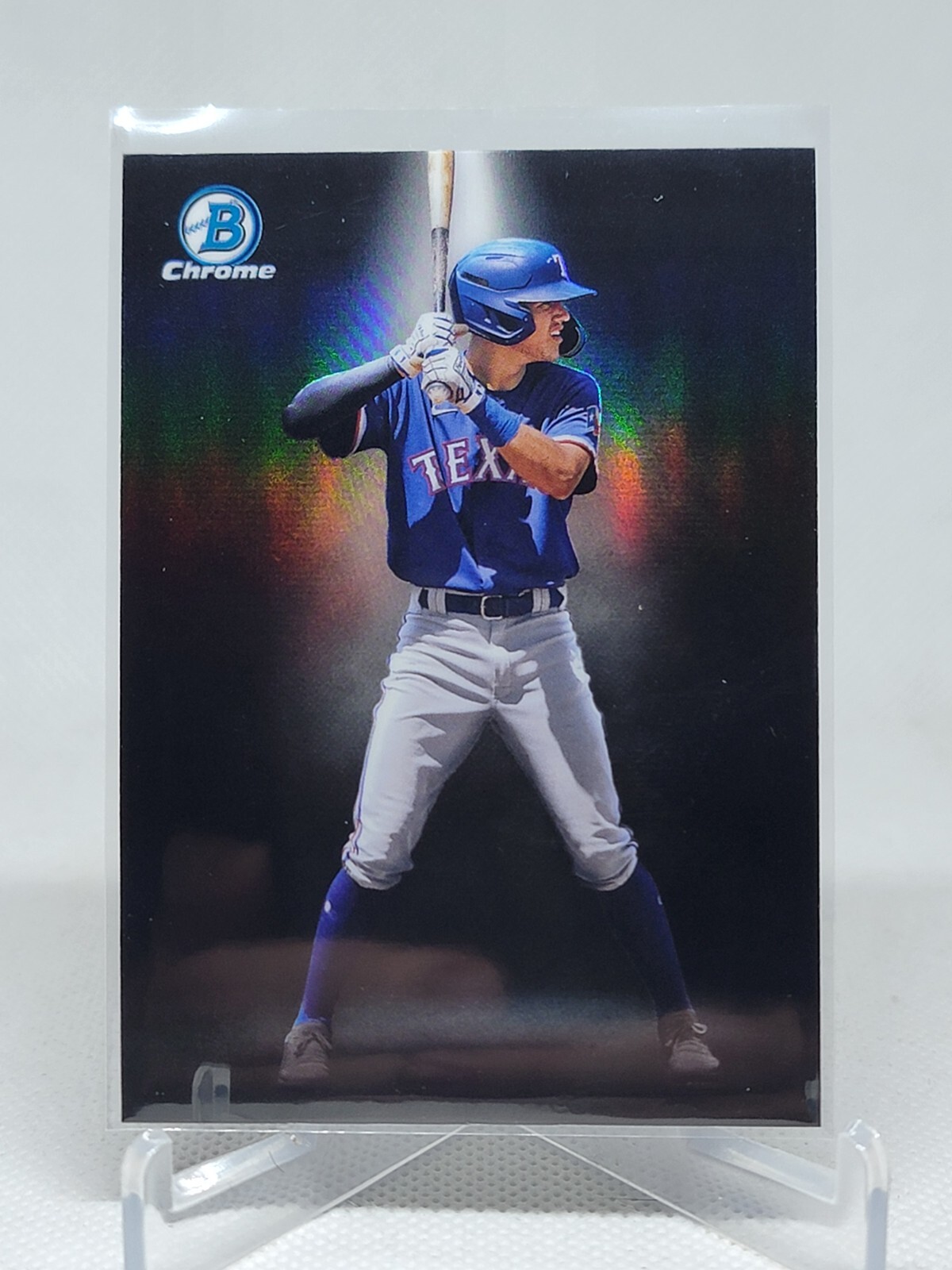 2023 Bowman Chrome Anthony Gutierrez Spotlight BS-19 Texas Rangers E5F