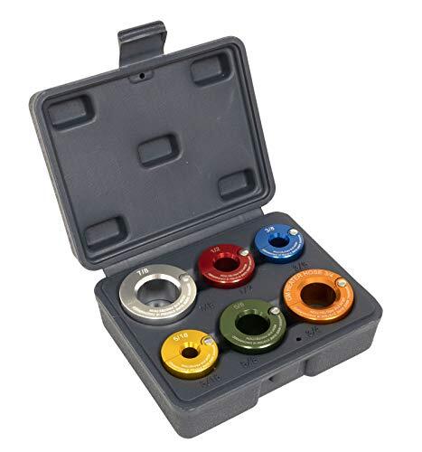 Lisle 35800 Blue, Yellow, red, Green, Orange, Silver Aluminum Disconnect Set - Picture 1 of 5