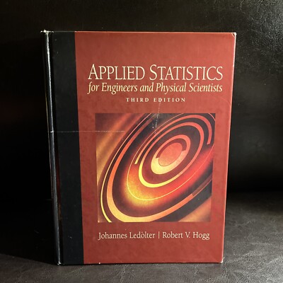 Applied Statistics for Engineers & Physical Scientists 3rd Edition 2010