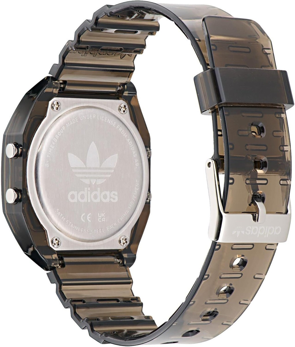 Adidas Originals Watch DIGITAL TWO Crystal Black Dial Quartz