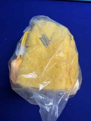 Danielle Nicole Care Bears Funshine Bear Furry Backpack New  display picture 3