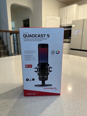 HyperX QuadCast S Freestanding Condenser Microphone