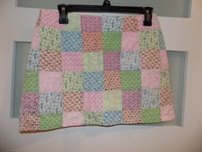Vineyard Vines Patchwork Turtles, Hula Girls, Footprints, Etc Skort Size 14 Girl