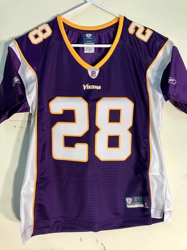 Reebok Women's Premier NFL Jersey Vikings Adrian Peterson Purple sz L - Picture 2 of 2