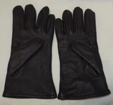 NEW US Military Issue Black Leather Dress Uniform Unisex Men Woman Gloves