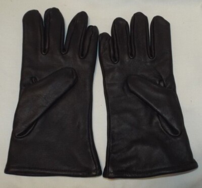 NEW US Military Issue Black Leather Dress Uniform Unisex Men Woman Gloves |  eBay
