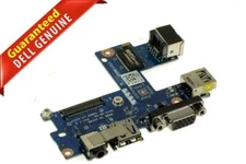 Lot x 2 Dell Latitude E5540 VGA USB Audio Port IO Circuit Board LS-A101P 9WMHY
