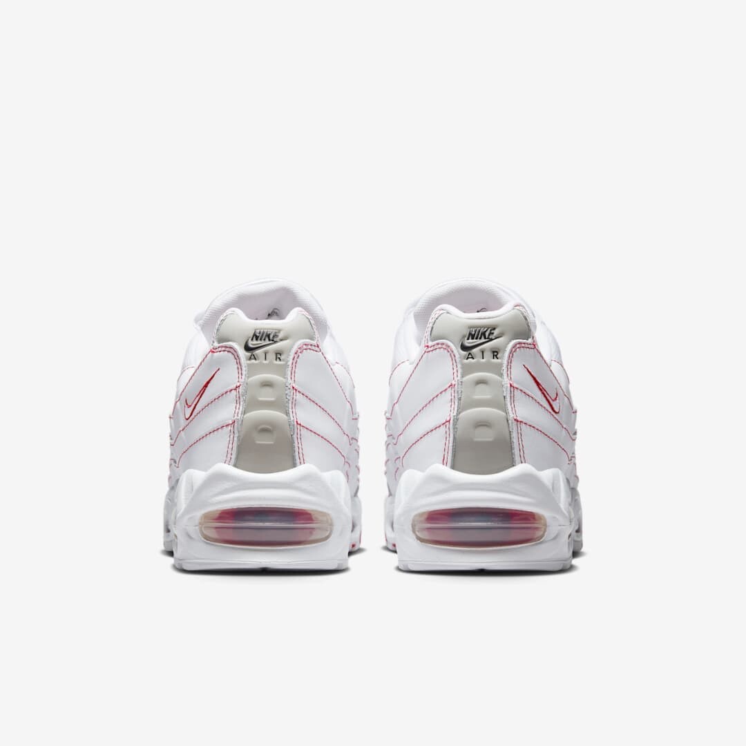 Nike Air Max 95 OG Big Bubble White University Red IB7936
