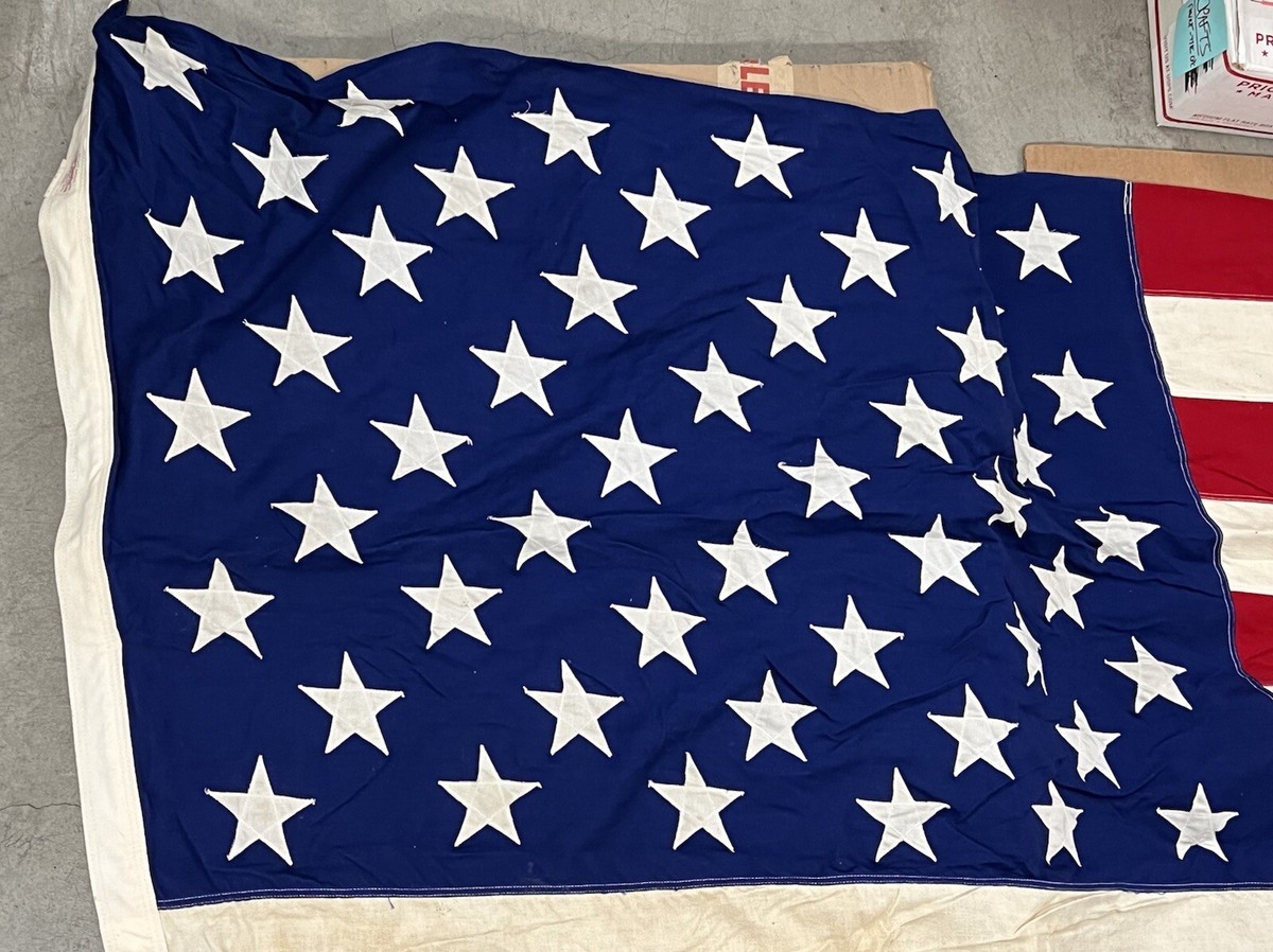 1960's Valley Forge Flag Co アメリカンフラッグ Vintage Valley Forge Co. 50 Stars US American Flag Very Big