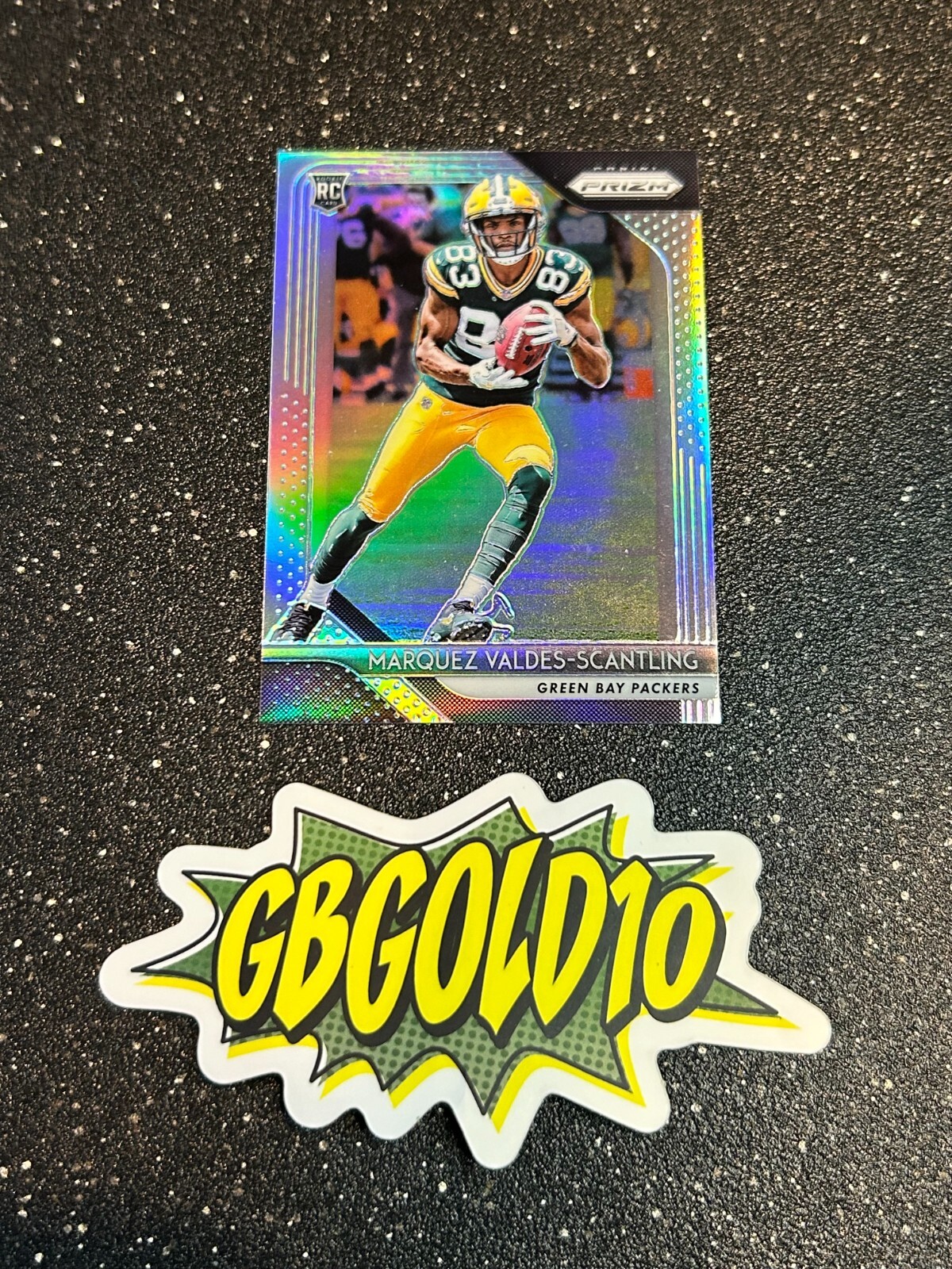2018 Panini Prizm - Rookie #240 Marquez Valdes-Scantling (RC) Silver Packers