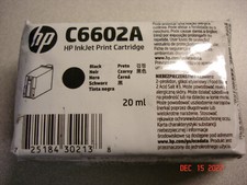 *LOTE DE 3* Cartucho de inyección de tinta negro Addmaster IJ 6000 20 ml cada uno *Sin caja* C6602A
