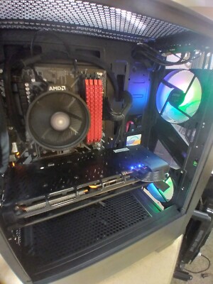 gaming pc desktop computer xfx 5600 xt thicc iii Ryzen 5 3600x 