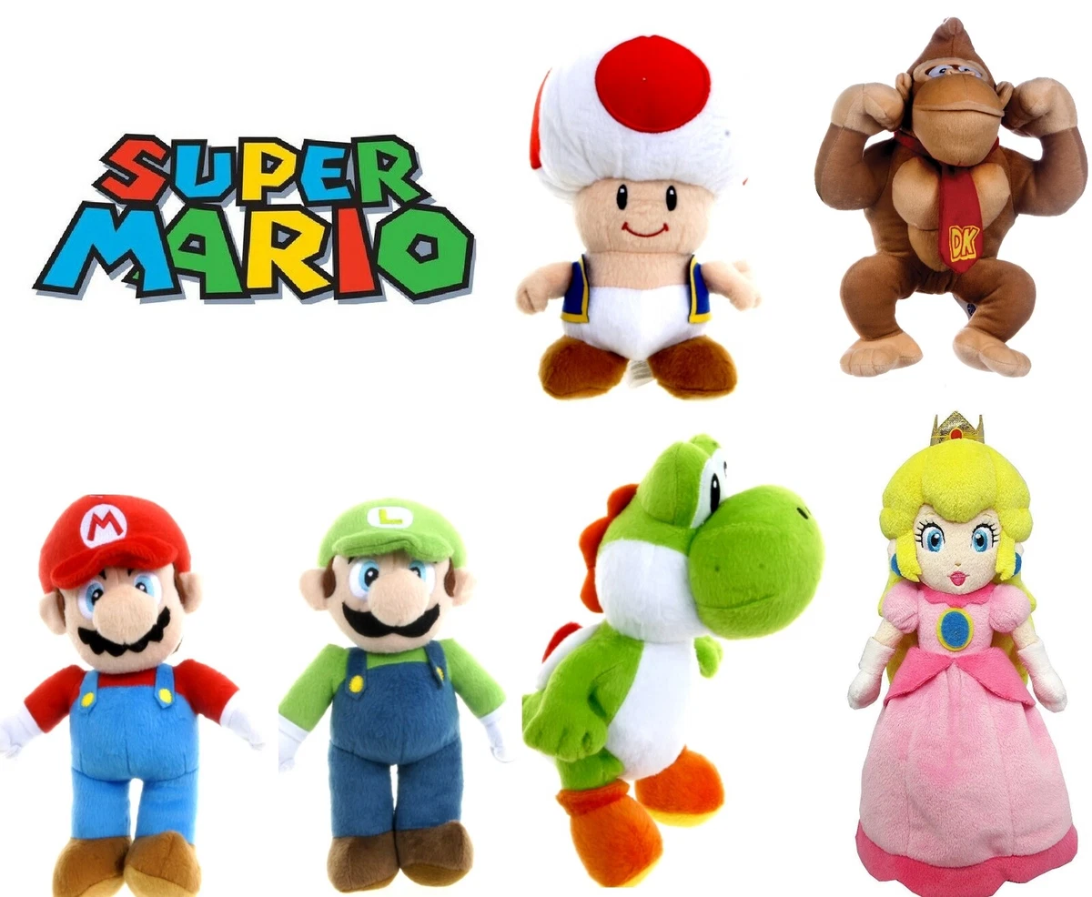 Super mario bros plushies sale