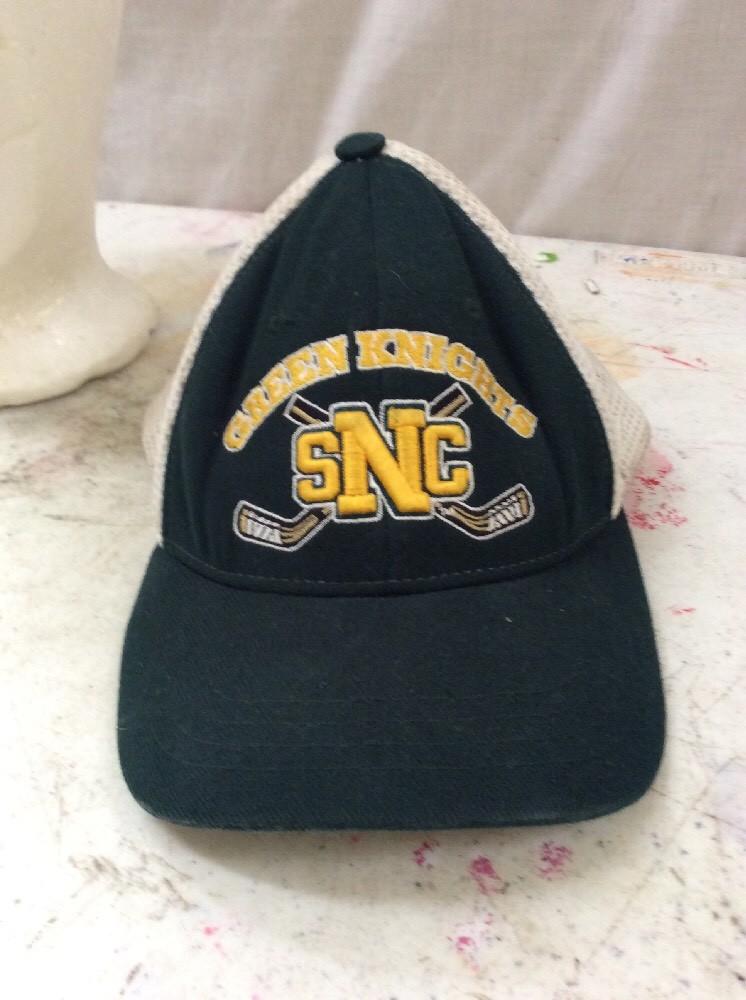 Vintage Green Knights SNC Hockey Fitted Kids Trucker Baseball Cap