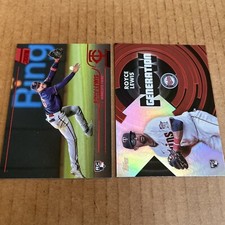 ROYCE LEWIS RED RC 2022 Topps GEN NOW #GN-78 & Stadium Club #57 Twins Cards (e7)