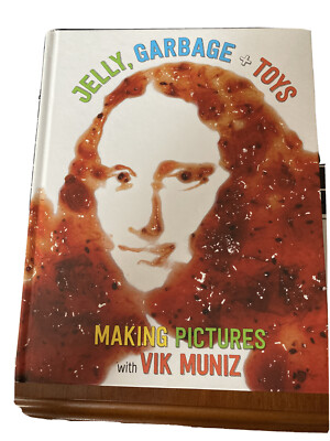 Gelee, Müll + Spielzeug Bilder machen mit Vik Muniz Buch Hardcover - Neu.