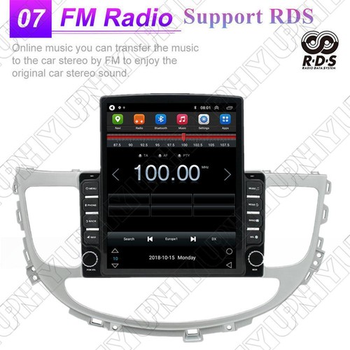 9.7'' Vertical Android 12 Car Stereo Radio GPS 1G+16GB For Hyundai Genesis 11-14 - Zdjęcie 12 z 23
