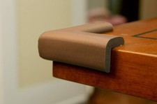 NEW Cardinal Gates CC Corner Cushions for Baby Proofing 4 Pack Brown WO146