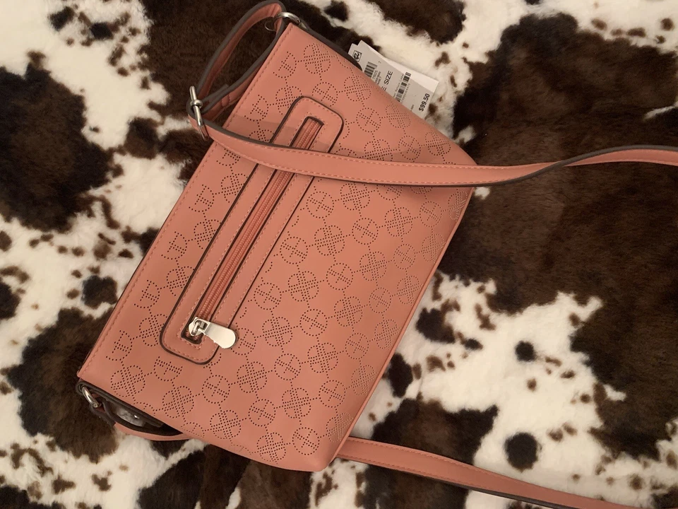 Bandolera perforada Giani Bernini puesta de sol nueva con etiquetas 99,50 Foto 3 de 4