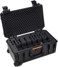 Pelican, Vault, V525PF5, Pistol Case, Black, Plastic, Holds 7 Pistols
