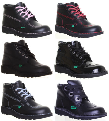 Kickers Kick Hi Back to School Ankle Boots Shoe Boot Size US 7 - 12