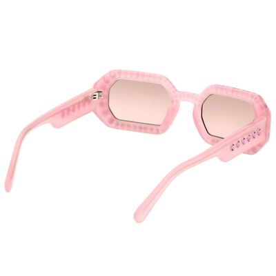 SWAROVSKI 5636336 Millenia Sunglasses Pink Frame Pink Lens 