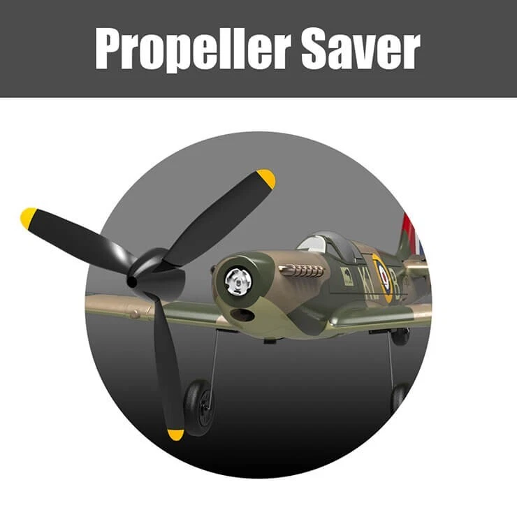 Propeller Full Set 3 Blade P7611204 for VOLANTEX RC Plane  Spitefire/Zero  400mm - Image 2 of 4