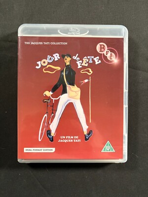 Jacques Tati Collection - Jour De Fete - BFI Blu Ray - Region B - OOP / RARE