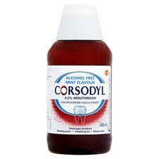 2 x CORSODYL Mouthwash (300ml) - Original Alc-Free | Mint Alc-Free | Mint