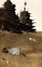 Andrew Wyeth : Distant Thunder : Archival Art Print