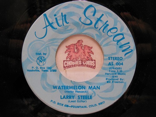 Larry Steele – Daylight Losing Time / Watermelon Man, 45 RPM EX (15L) - Picture 2 of 2