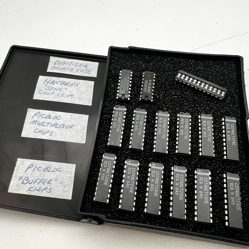 RCA CD74ACT374E Circuito Integrado (IC) - Lote de 15 Chips Microchip Mixto Nuevo de Lote Antiguo Foto 2 de 4