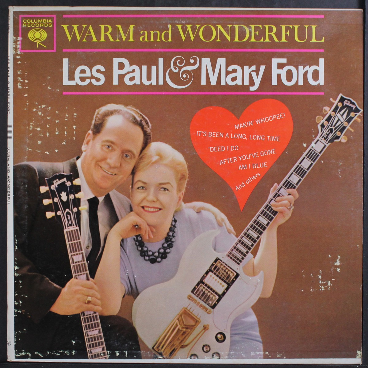 LES PAUL & MARY FORD: warm and wonderful COLUMBIA 12