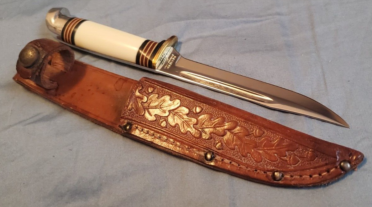 Western Boulder P48A 8" Fish/Small Game Hunting Knife w/case eBay