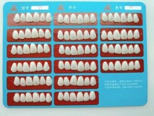 3Cards Dental Veneers 22 Teeth Whitening Resin Temporary Tooth Crowns A1 A2 A3