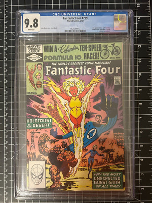 Fantastic Four #239 - CGC 9.8 - White pages - 1982 Marvel - 4525099013